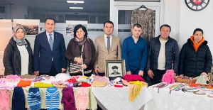 Engelli bireyler çini sanatıyla hayallerini betimledi