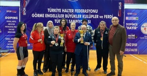 Türkiye Görme Engelliler Halter Şampiyonası, Ankara'da yapıldı