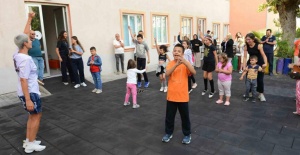 Engelli bireylere özel zumba etkinliği