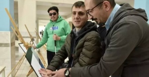 Görme engellilerin sanat tutkusu yarıda kalmayacak! Dokunarak tüm resimleri hissedecekler