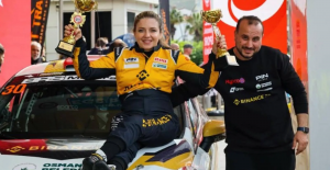 Dünyadaki ilk ve tek engelli kadın ralli pilotu Kübra Denizci Keskin'den podyumda çifte başarı!