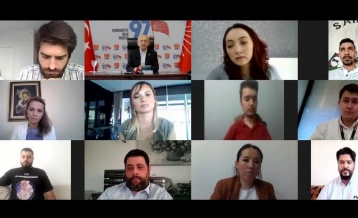 CHP Genel Başkanı Kemal Kılıçdaroğlu, SMA hastalarının sorunlarını dinledi
