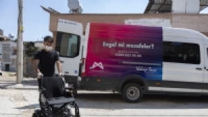 Merain B.Şehir Bld. den 50 akülü tekerlekli sandalye