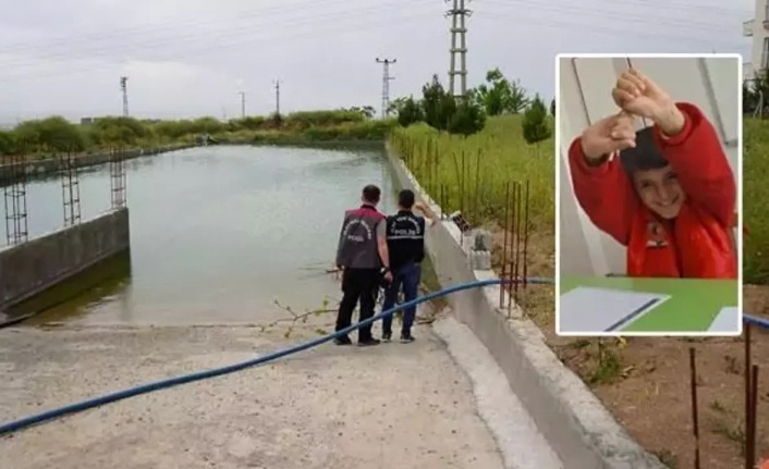 Zihinsel engelli çocuk, inşaat halindeki sulama kanalında ölü bulundu